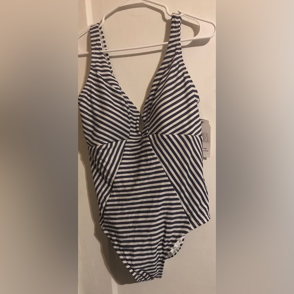 NWT Mini Stripe Swimsuit